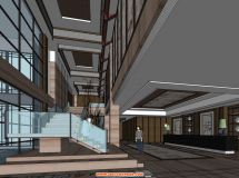 一個(gè)小會(huì)所 SketchUp-設(shè)計(jì)方案-10