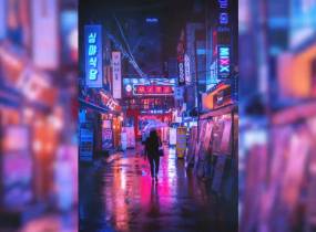 PS教程-硬核科技賽博朋克風(fēng)效果圖如何制作？-2