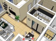 原創(chuàng) 現(xiàn)代風(fēng)格 室內(nèi)作品 分享-4