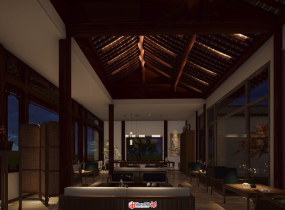 新中式茶室-3