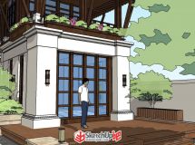 三套東南亞風格別墅-6