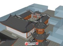 一塔一牌坊一座廟-2