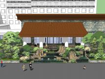 某山地風(fēng)景酒店入口景觀方案-3