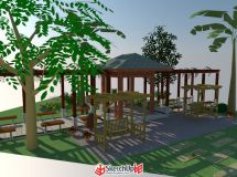 簡(jiǎn)單的庭院-1