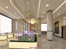 一套售樓部的室內(nèi)設(shè)計(jì)su建模，lumion8的室內(nèi)表現(xiàn)還是可以的-5