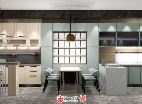 室內(nèi)小設(shè)計效果圖（新人第一天）-1