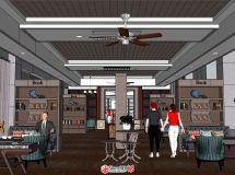 咖啡店書吧-4