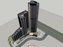 住宅、公寓、商業(yè)-簡(jiǎn)歐-超高層-2016-2
