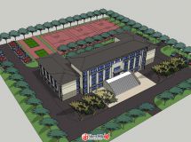 一個(gè)辦公樓，高速公路交警隊(duì)營(yíng)房-7
