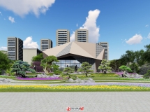 售樓部門前景觀提升改造-4