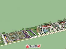 宜居公園城模型-1