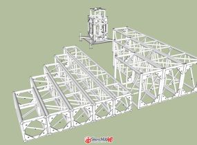 分享自建的一套桁架Truss架組件-4