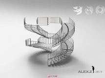 旋轉(zhuǎn)樓梯-2