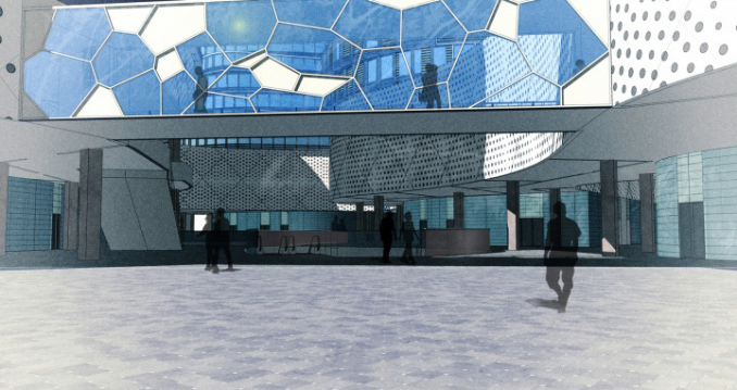 泰森多邊形外觀SketchUp建模實(shí)例