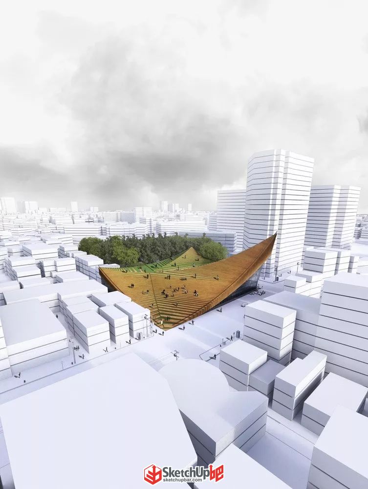 這屆SU太優(yōu)秀，一張紙建出一座音樂廳？