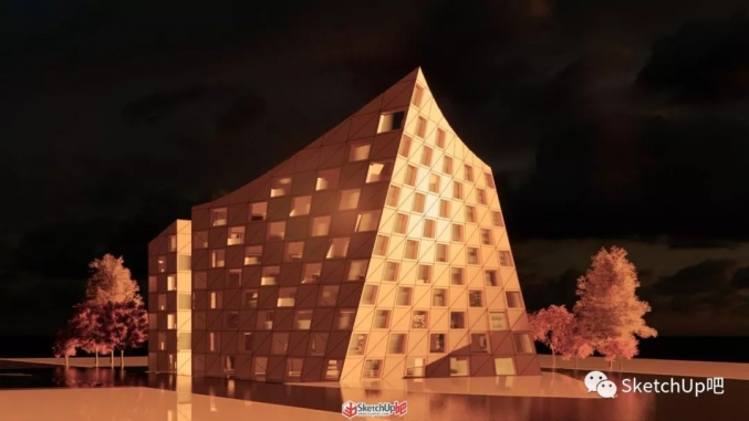 看了這教程，我全家都學(xué)會(huì)了SU建模！