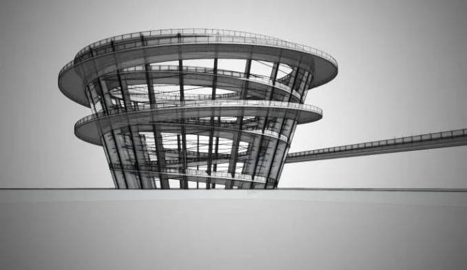 SketchUp梅溪湖雙螺旋觀景臺(tái)建模思路