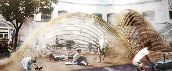 SketchUp曲面景觀裝置建模思路