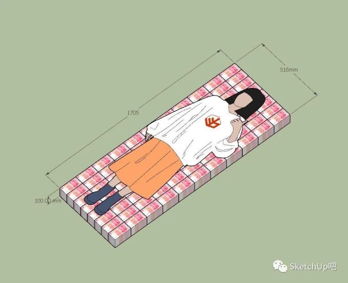 【SU建模教程】情人節(jié)建模滿足女朋友的終極愿望！