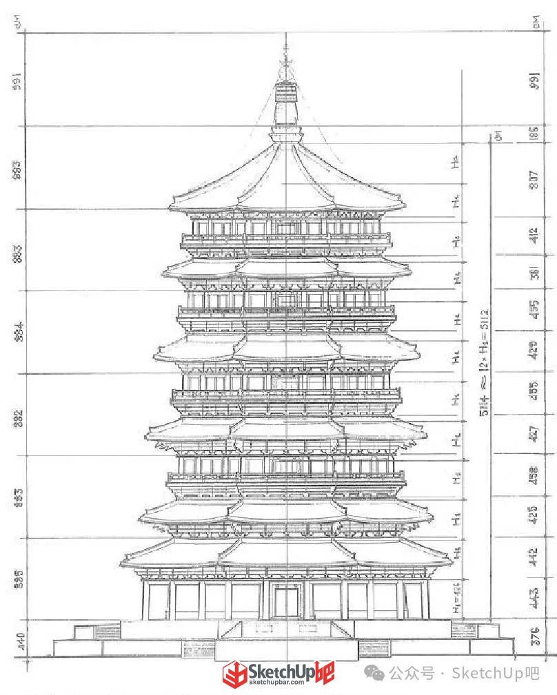 【靈感渲染】亂套了！古建CAD能出效果圖？