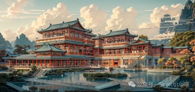 【靈感渲染】甲方要我出8套中式風(fēng)格？