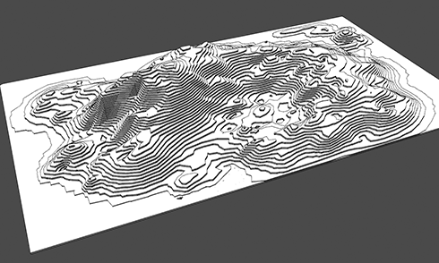 SketchUp臺階式地形的5種建模思路
