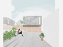 拼貼風(fēng)小清新建筑效果圖PS教程