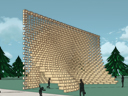 SketchUp蛇形展館建模思路